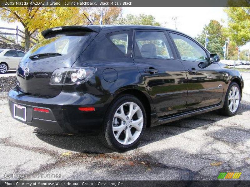 Black Mica / Black 2009 Mazda MAZDA3 s Grand Touring Hatchback