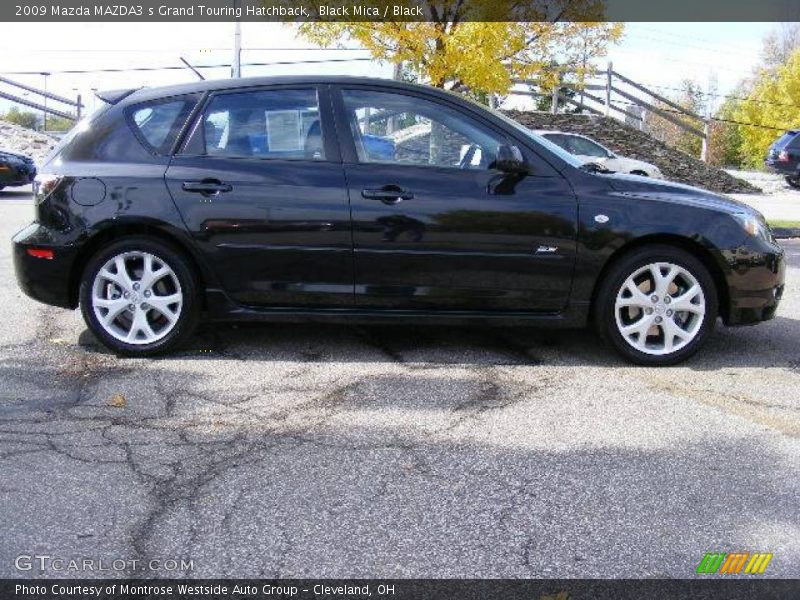 Black Mica / Black 2009 Mazda MAZDA3 s Grand Touring Hatchback