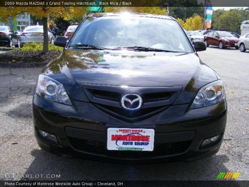 Black Mica / Black 2009 Mazda MAZDA3 s Grand Touring Hatchback