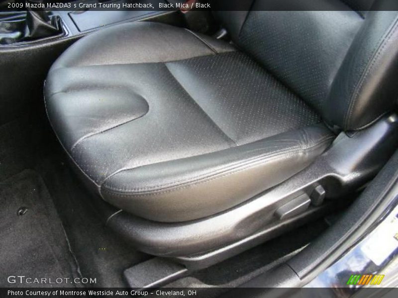 Black Mica / Black 2009 Mazda MAZDA3 s Grand Touring Hatchback