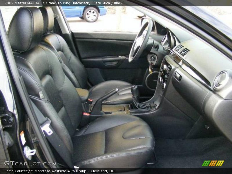 Black Mica / Black 2009 Mazda MAZDA3 s Grand Touring Hatchback