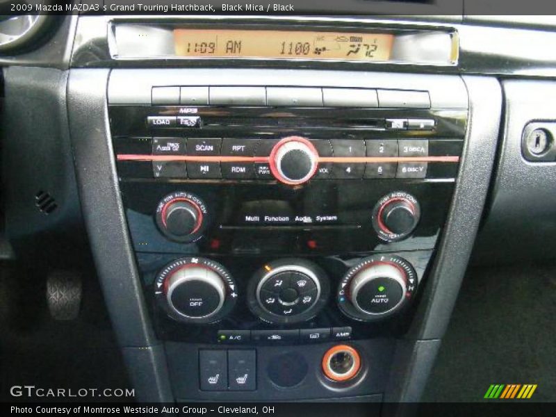 Black Mica / Black 2009 Mazda MAZDA3 s Grand Touring Hatchback