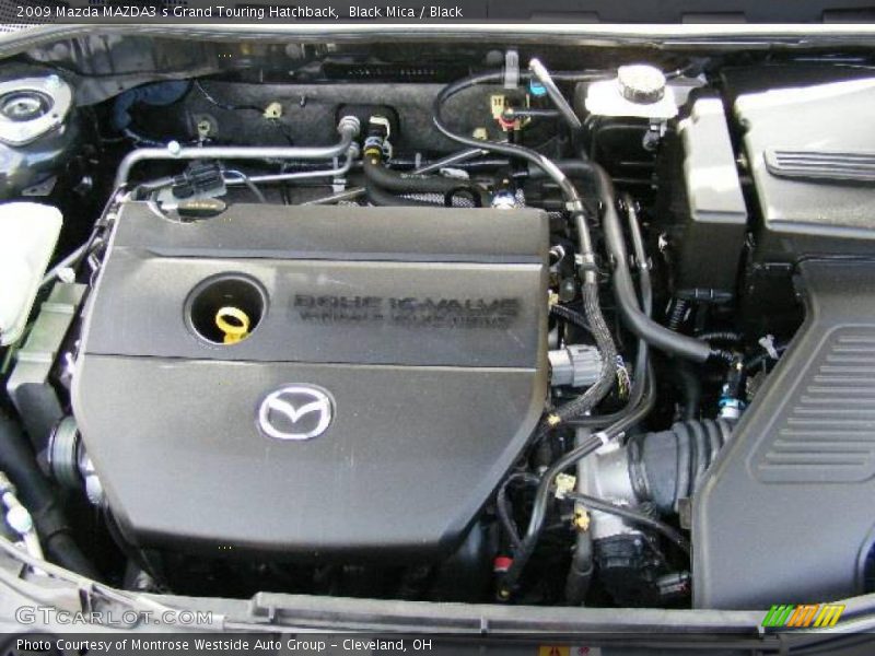 Black Mica / Black 2009 Mazda MAZDA3 s Grand Touring Hatchback
