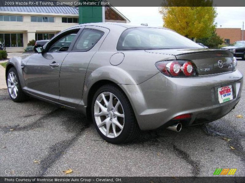 Diamond Gray Metallic / Black 2009 Mazda RX-8 Touring