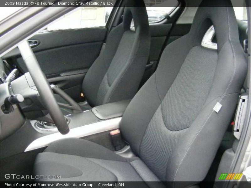 Diamond Gray Metallic / Black 2009 Mazda RX-8 Touring