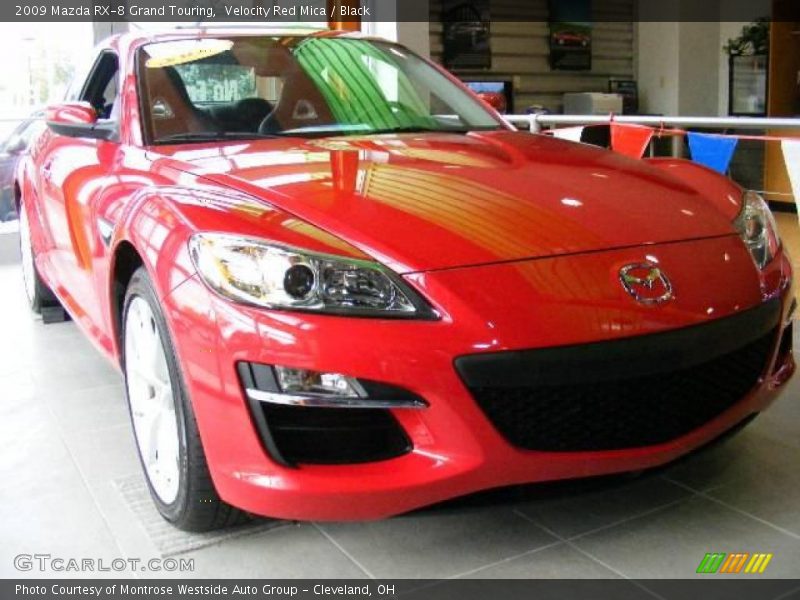 Velocity Red Mica / Black 2009 Mazda RX-8 Grand Touring
