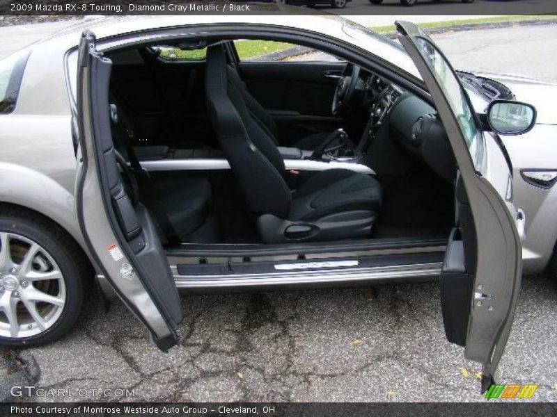 Diamond Gray Metallic / Black 2009 Mazda RX-8 Touring