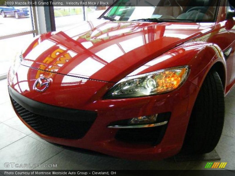 Velocity Red Mica / Black 2009 Mazda RX-8 Grand Touring