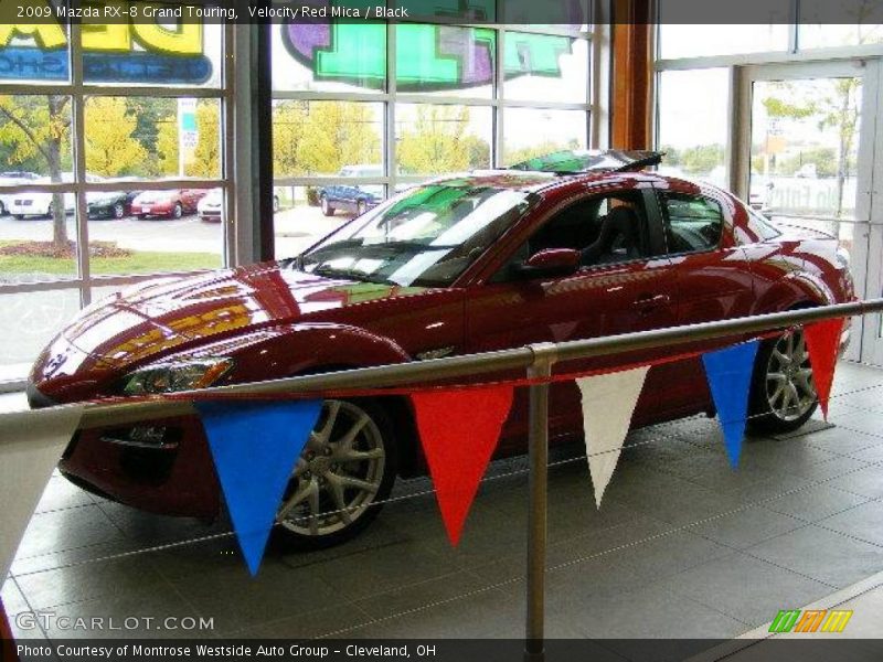 Velocity Red Mica / Black 2009 Mazda RX-8 Grand Touring