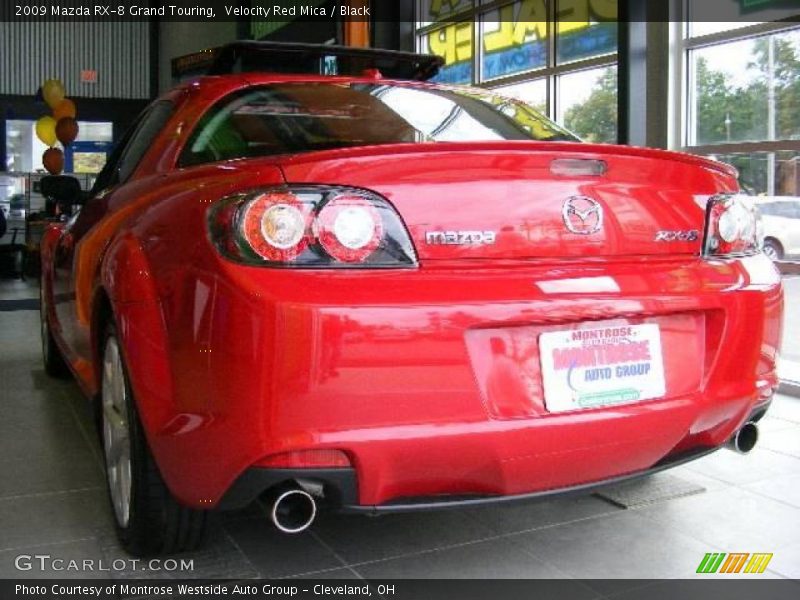 Velocity Red Mica / Black 2009 Mazda RX-8 Grand Touring
