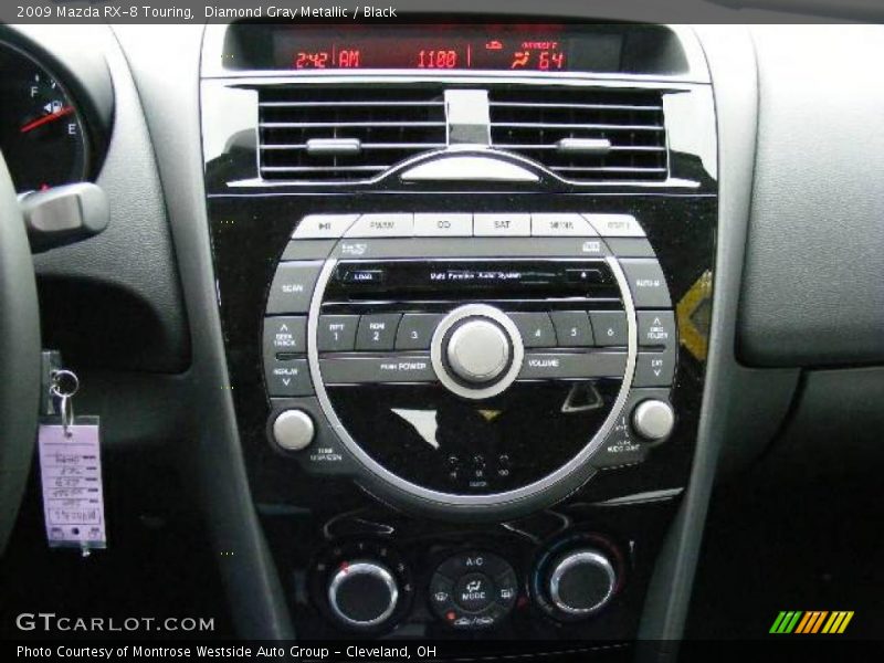 Diamond Gray Metallic / Black 2009 Mazda RX-8 Touring
