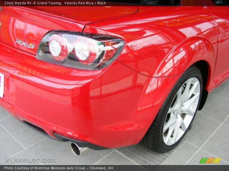Velocity Red Mica / Black 2009 Mazda RX-8 Grand Touring