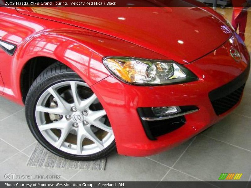 Velocity Red Mica / Black 2009 Mazda RX-8 Grand Touring