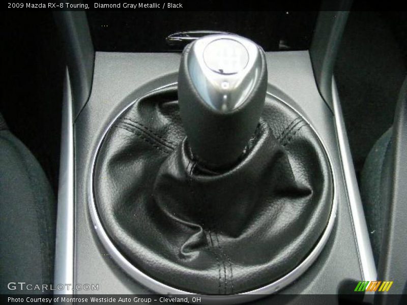 Diamond Gray Metallic / Black 2009 Mazda RX-8 Touring