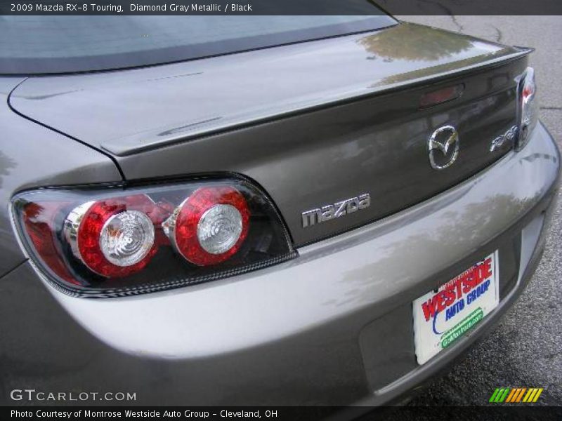 Diamond Gray Metallic / Black 2009 Mazda RX-8 Touring