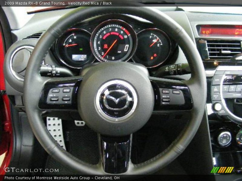 Velocity Red Mica / Black 2009 Mazda RX-8 Grand Touring