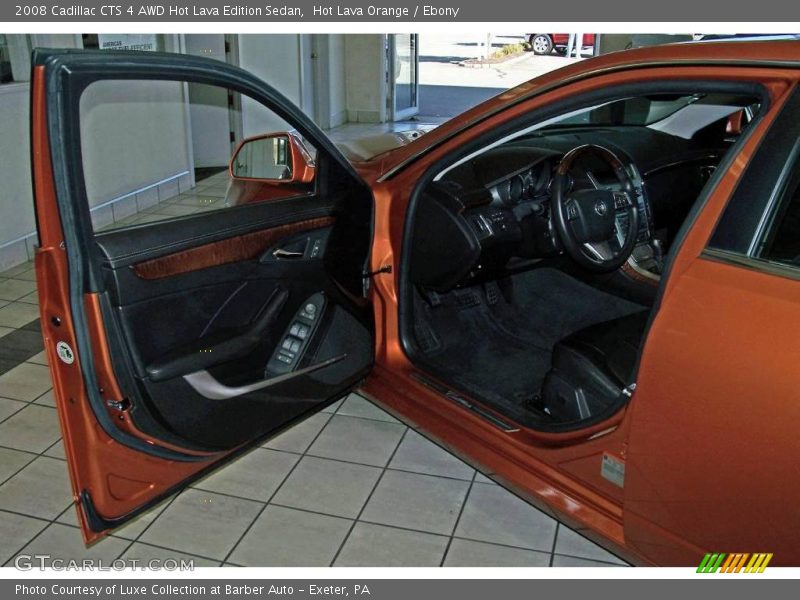 Hot Lava Orange / Ebony 2008 Cadillac CTS 4 AWD Hot Lava Edition Sedan