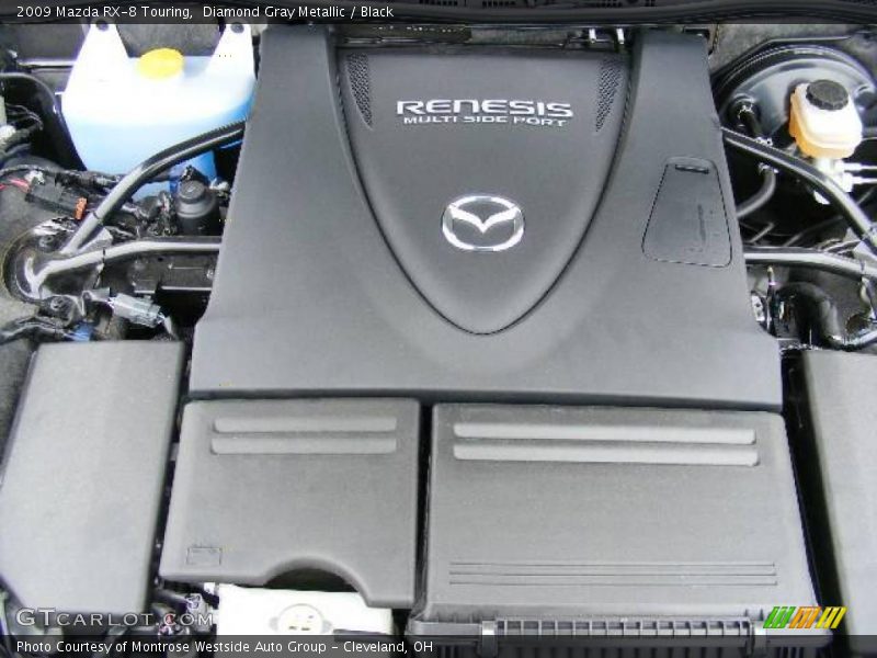 Diamond Gray Metallic / Black 2009 Mazda RX-8 Touring