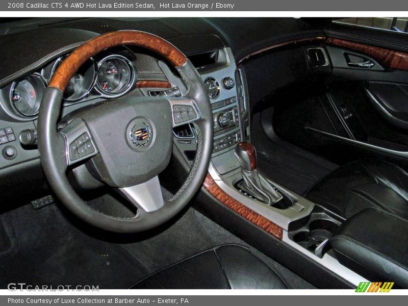 Hot Lava Orange / Ebony 2008 Cadillac CTS 4 AWD Hot Lava Edition Sedan