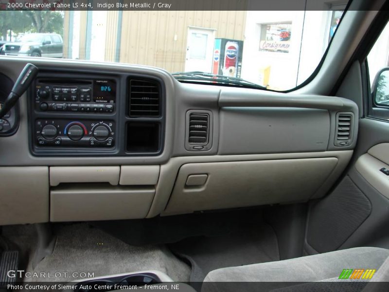 Indigo Blue Metallic / Gray 2000 Chevrolet Tahoe LS 4x4