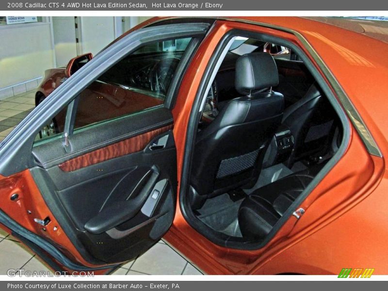 Hot Lava Orange / Ebony 2008 Cadillac CTS 4 AWD Hot Lava Edition Sedan
