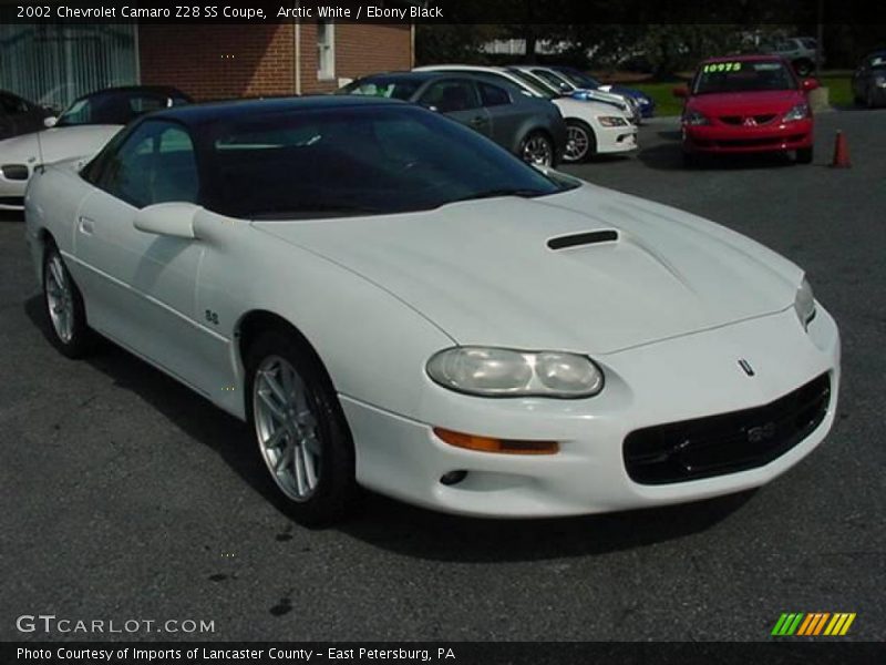 Front 3/4 View of 2002 Camaro Z28 SS Coupe
