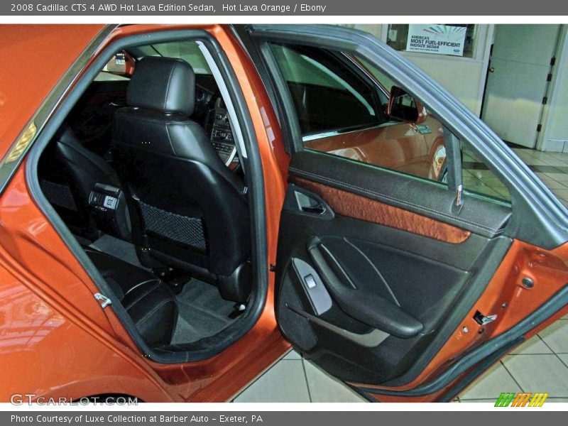 Hot Lava Orange / Ebony 2008 Cadillac CTS 4 AWD Hot Lava Edition Sedan