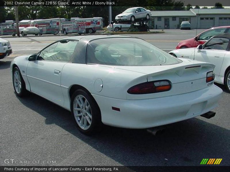 Arctic White / Ebony Black 2002 Chevrolet Camaro Z28 SS Coupe