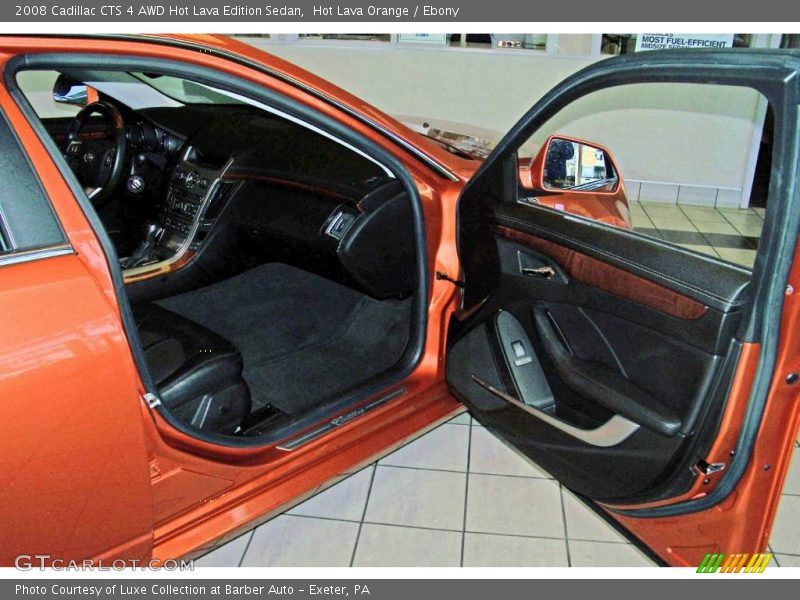 Hot Lava Orange / Ebony 2008 Cadillac CTS 4 AWD Hot Lava Edition Sedan
