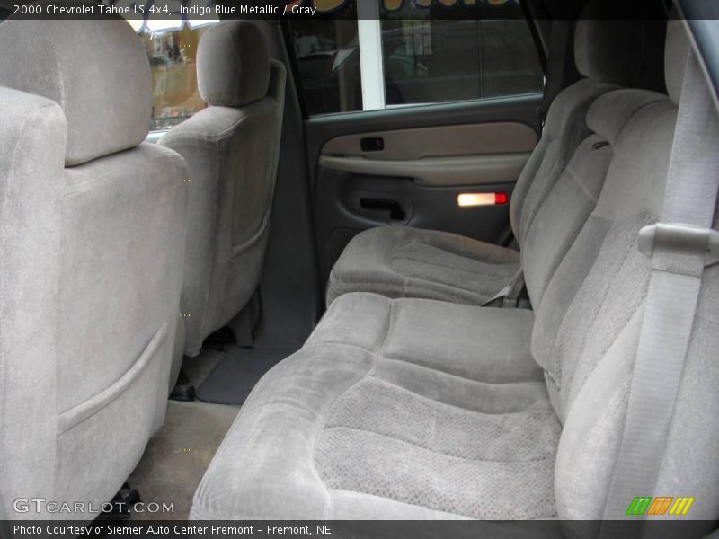 Indigo Blue Metallic / Gray 2000 Chevrolet Tahoe LS 4x4
