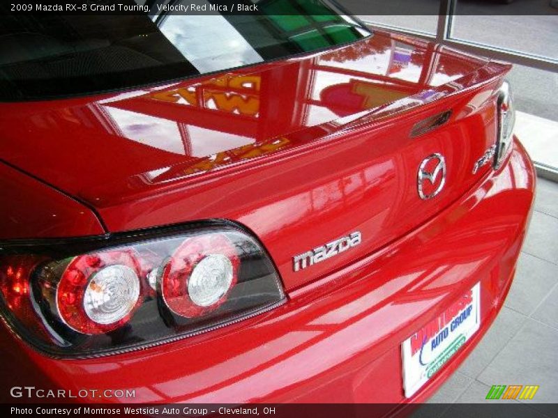 Velocity Red Mica / Black 2009 Mazda RX-8 Grand Touring