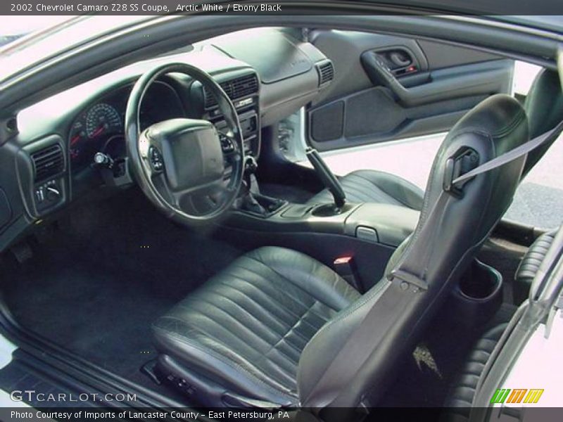  2002 Camaro Z28 SS Coupe Ebony Black Interior