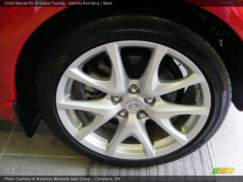 Velocity Red Mica / Black 2009 Mazda RX-8 Grand Touring