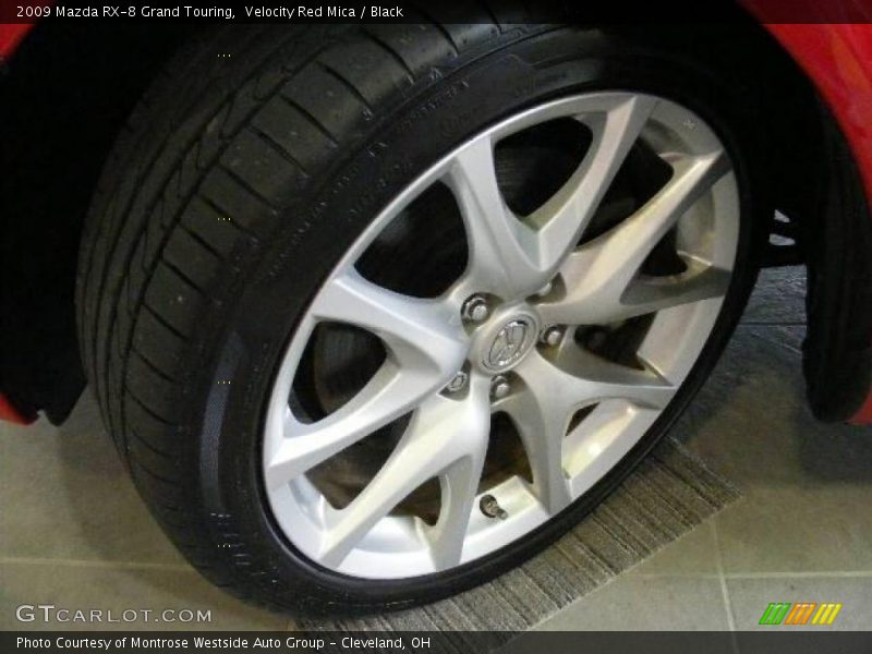 Velocity Red Mica / Black 2009 Mazda RX-8 Grand Touring