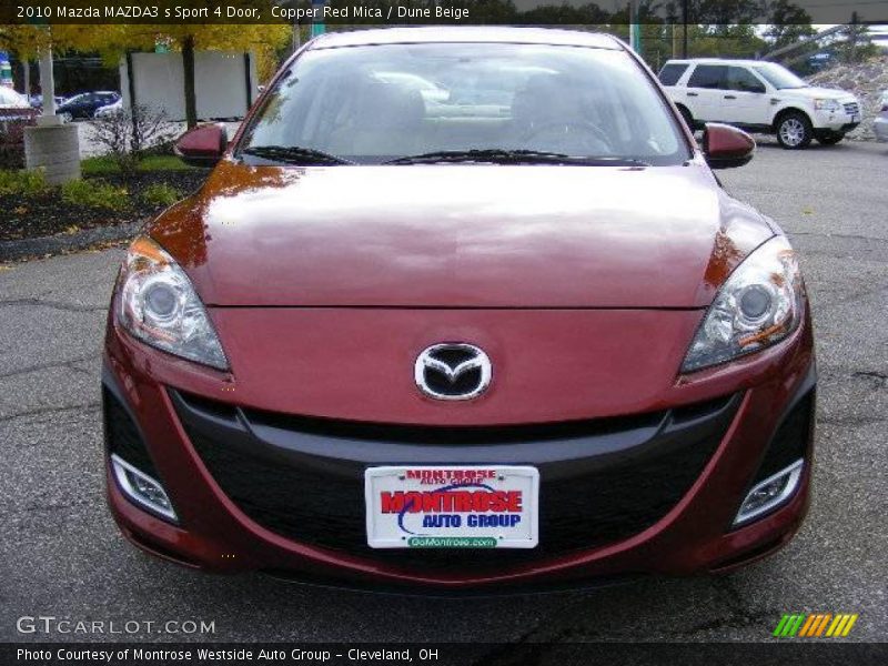 Copper Red Mica / Dune Beige 2010 Mazda MAZDA3 s Sport 4 Door