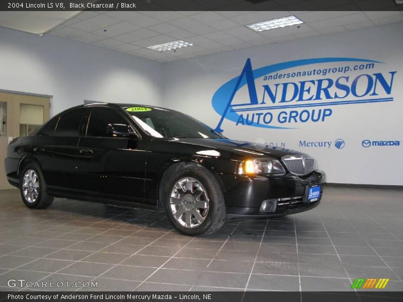 Black Clearcoat / Black 2004 Lincoln LS V8