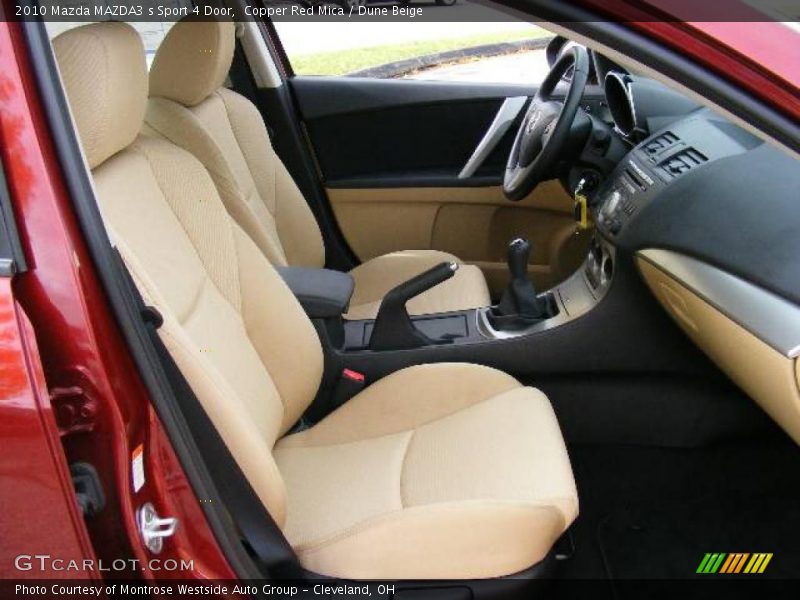 Copper Red Mica / Dune Beige 2010 Mazda MAZDA3 s Sport 4 Door