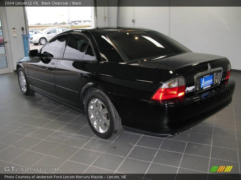 Black Clearcoat / Black 2004 Lincoln LS V8