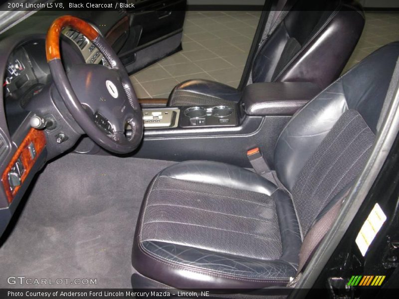 Black Clearcoat / Black 2004 Lincoln LS V8