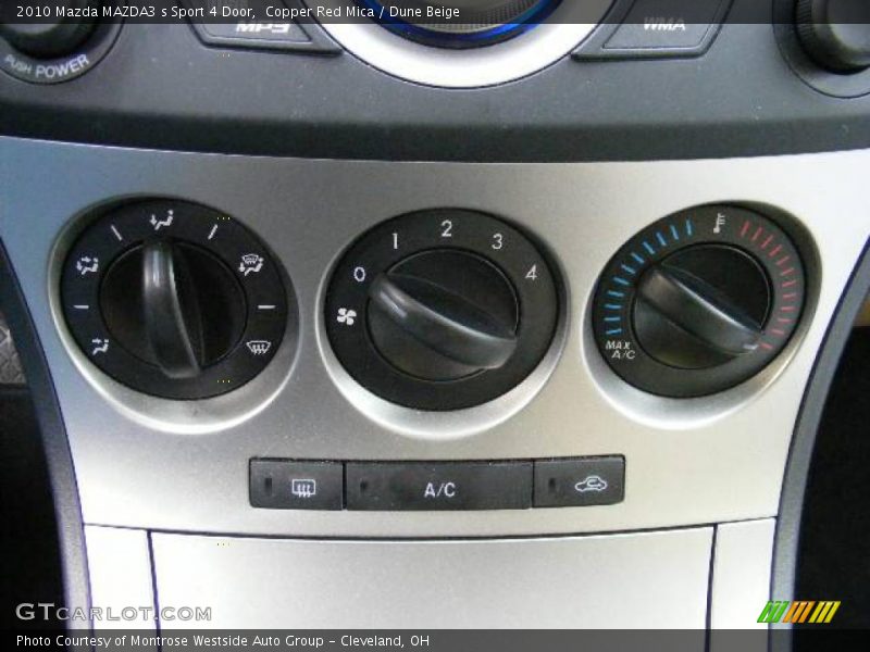 Copper Red Mica / Dune Beige 2010 Mazda MAZDA3 s Sport 4 Door