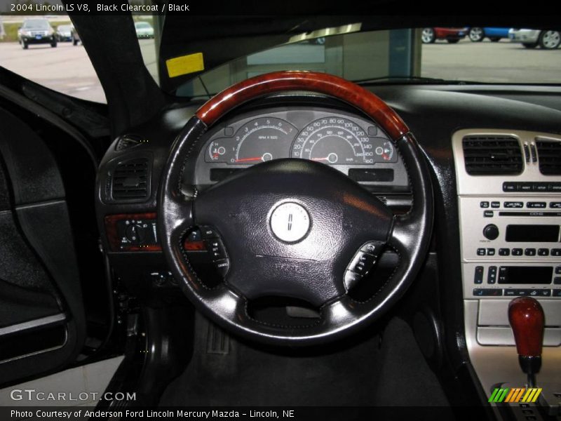 Black Clearcoat / Black 2004 Lincoln LS V8