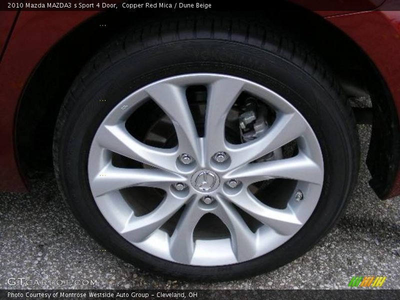 Copper Red Mica / Dune Beige 2010 Mazda MAZDA3 s Sport 4 Door