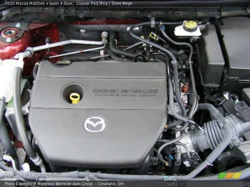 Copper Red Mica / Dune Beige 2010 Mazda MAZDA3 s Sport 4 Door