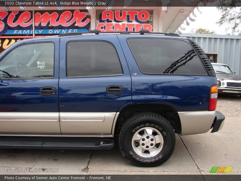 Indigo Blue Metallic / Gray 2000 Chevrolet Tahoe LS 4x4