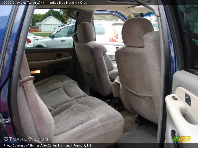 Indigo Blue Metallic / Gray 2000 Chevrolet Tahoe LS 4x4