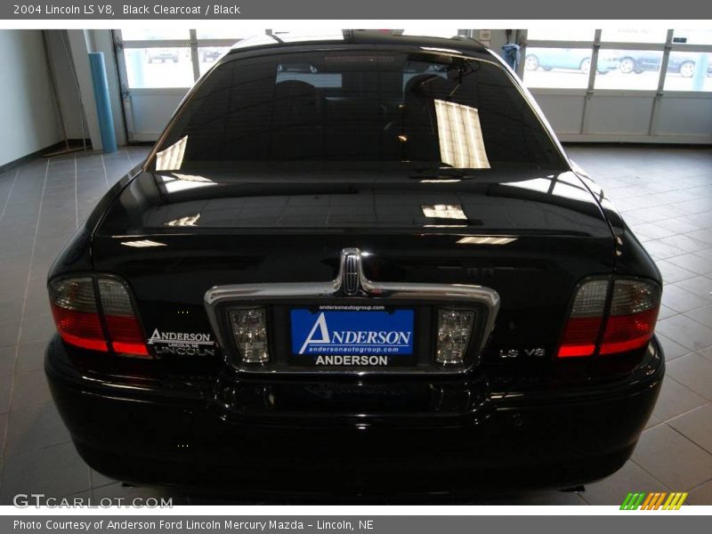 Black Clearcoat / Black 2004 Lincoln LS V8