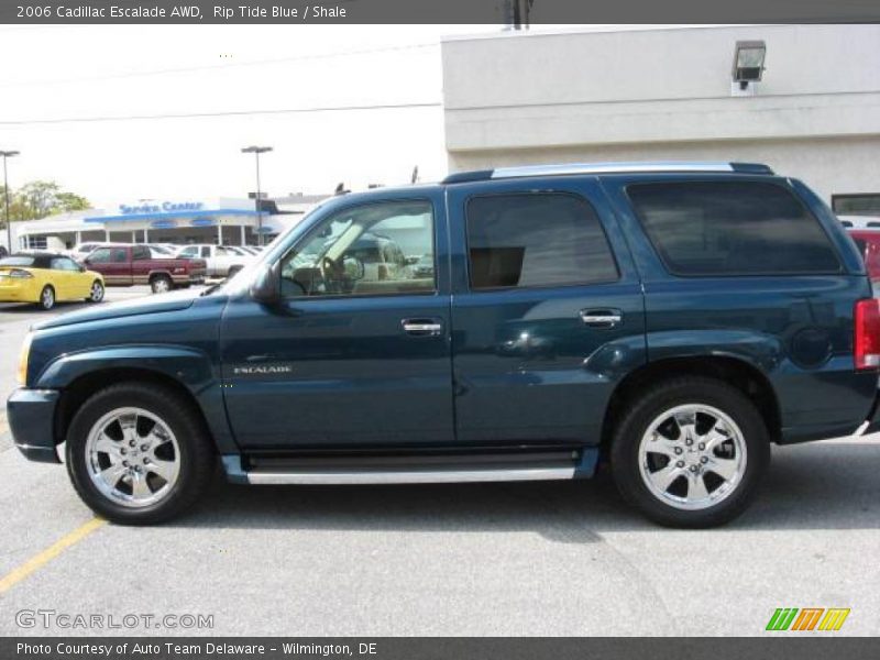 Rip Tide Blue / Shale 2006 Cadillac Escalade AWD