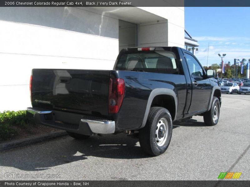 Black / Very Dark Pewter 2006 Chevrolet Colorado Regular Cab 4x4