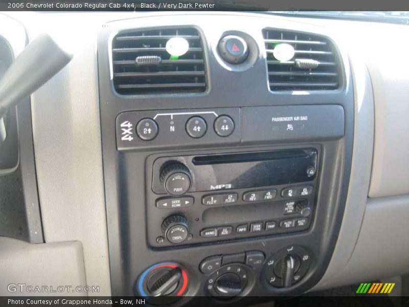 Black / Very Dark Pewter 2006 Chevrolet Colorado Regular Cab 4x4