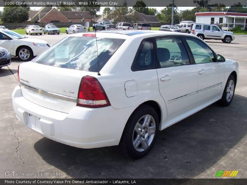 White / Titanium Gray 2006 Chevrolet Malibu Maxx LT Wagon